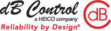 dB Control Logo A Heico Company Relability by Design Link to Homepage